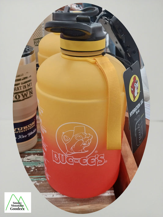 Buc-ee's Gold and Red 76 oz. Big Hydration Jug