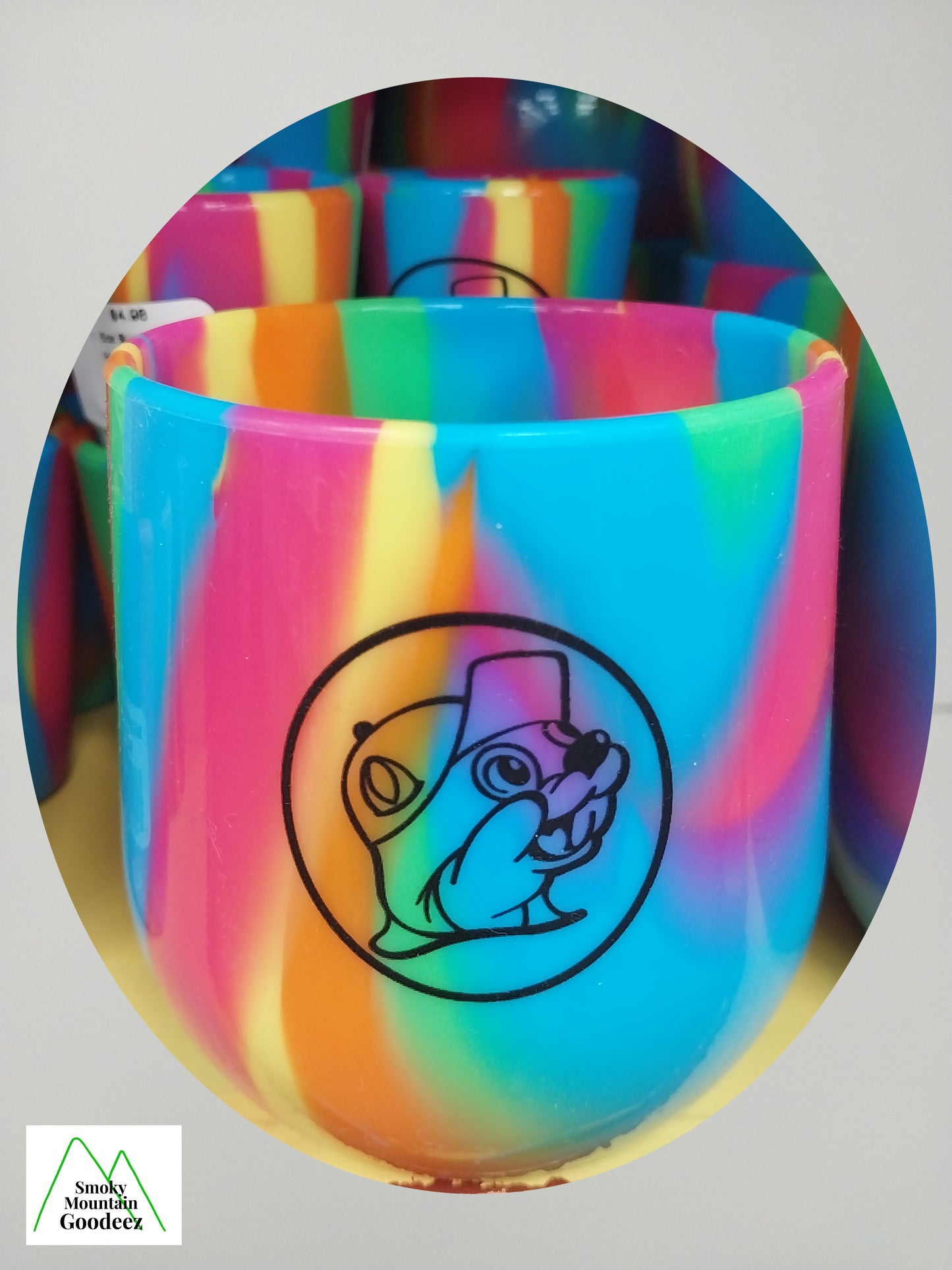 Buc-ee's Silicone Tie Dye Drinking Cup