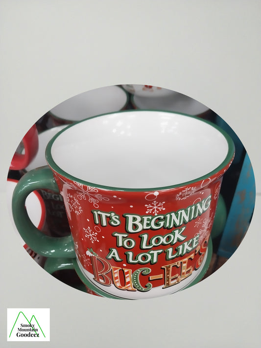 Buc-ee's Limited Edition Christmas Ceramic Mug - Style B