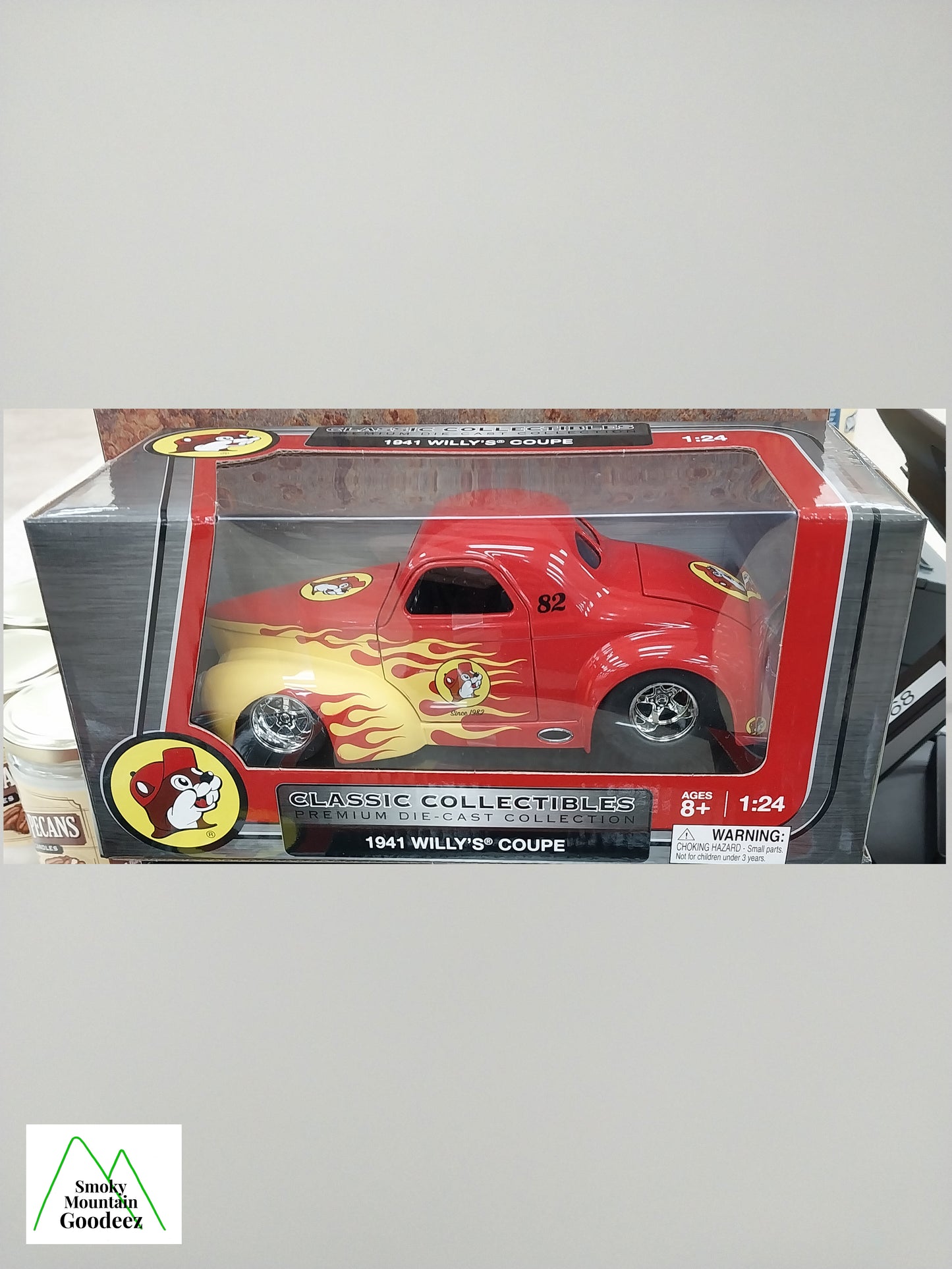 Buc-ee's Scale Die-Cast Model 1941 Willys Coupe