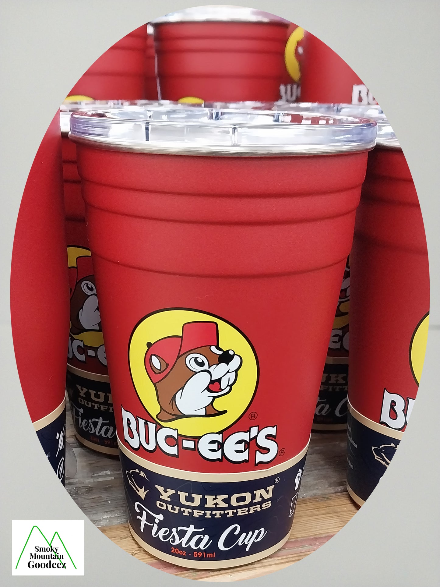 Buc-ee's Red Logo Yukon Fiesta Cup