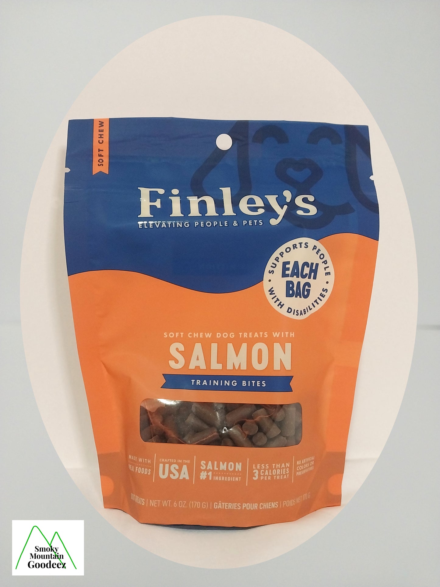 Finleys Salmon Training Bites for Dogs