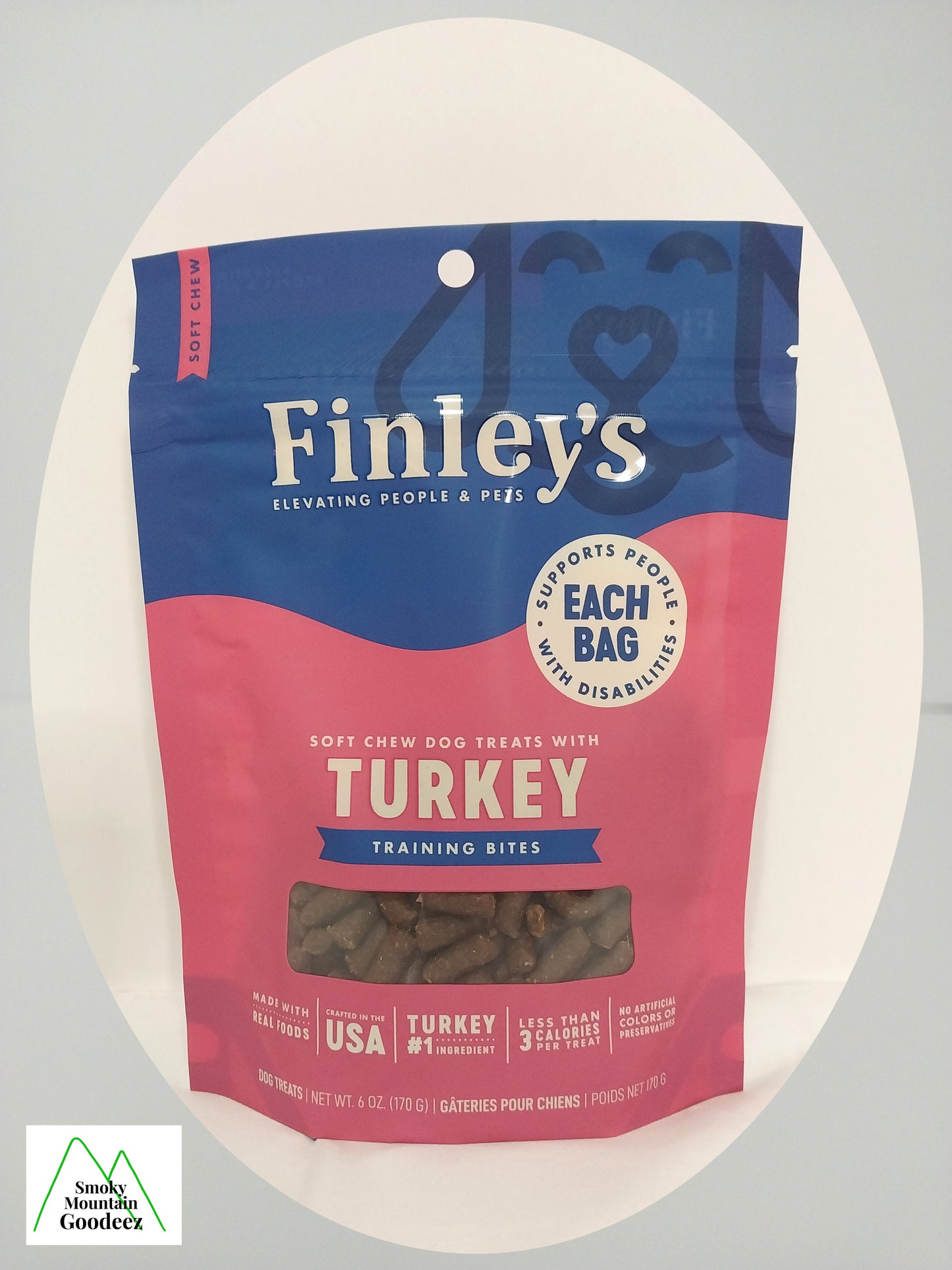 Finleys Turkey Training Bites for Dogs