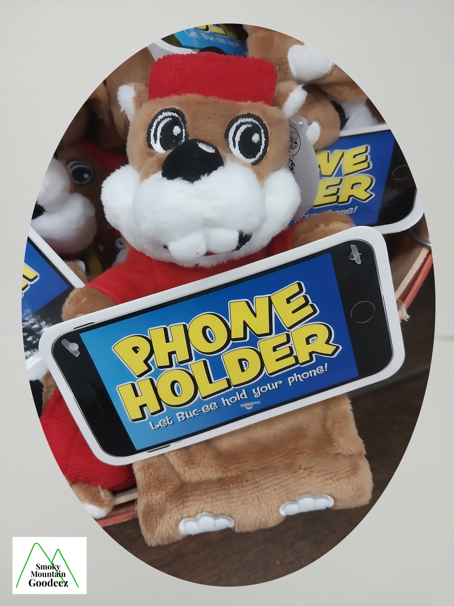 Buc-ee's Plushie Travel Cell Phone Holder