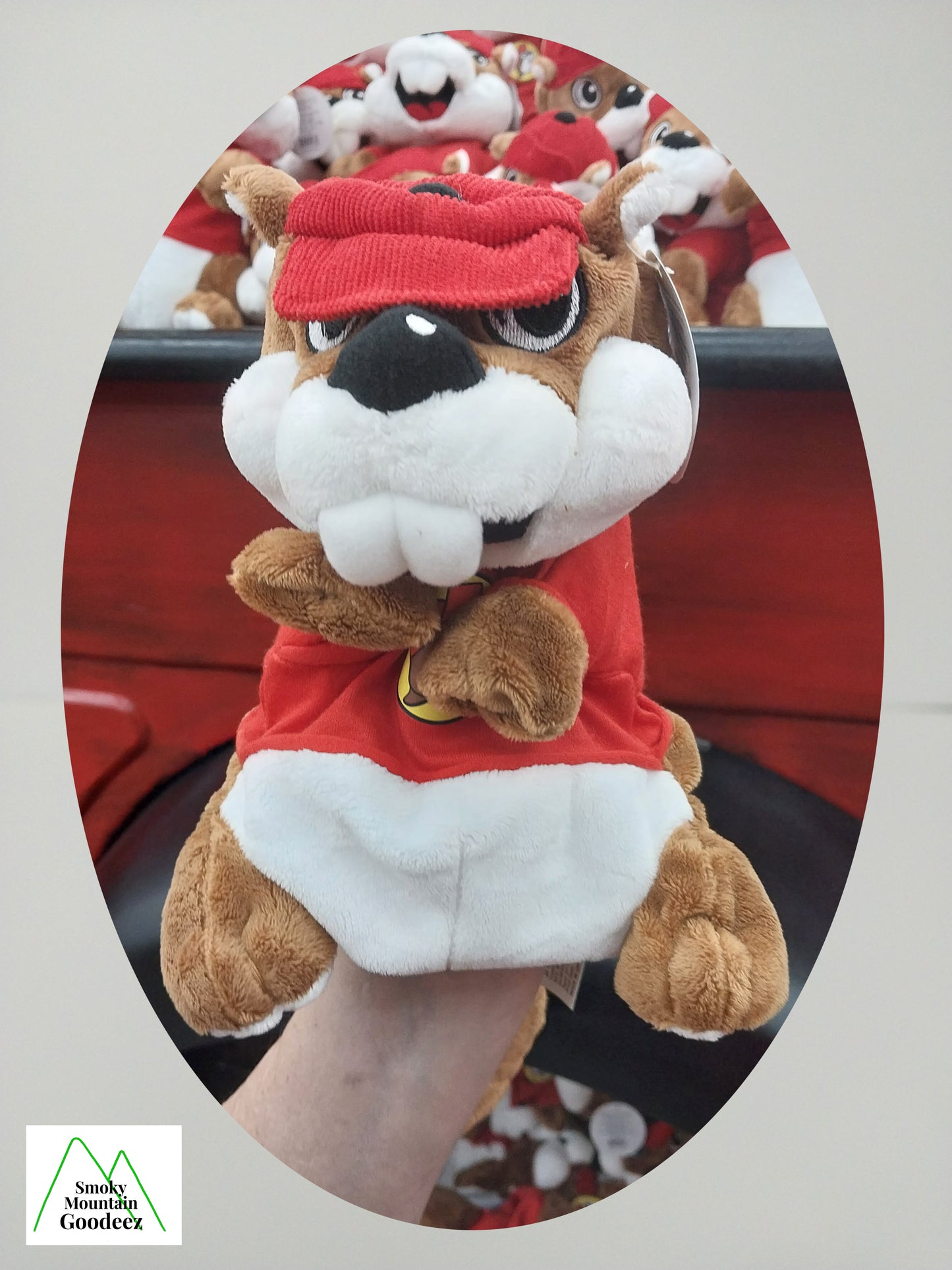 Buc-ee the Beaver Plushie Hand Puppet