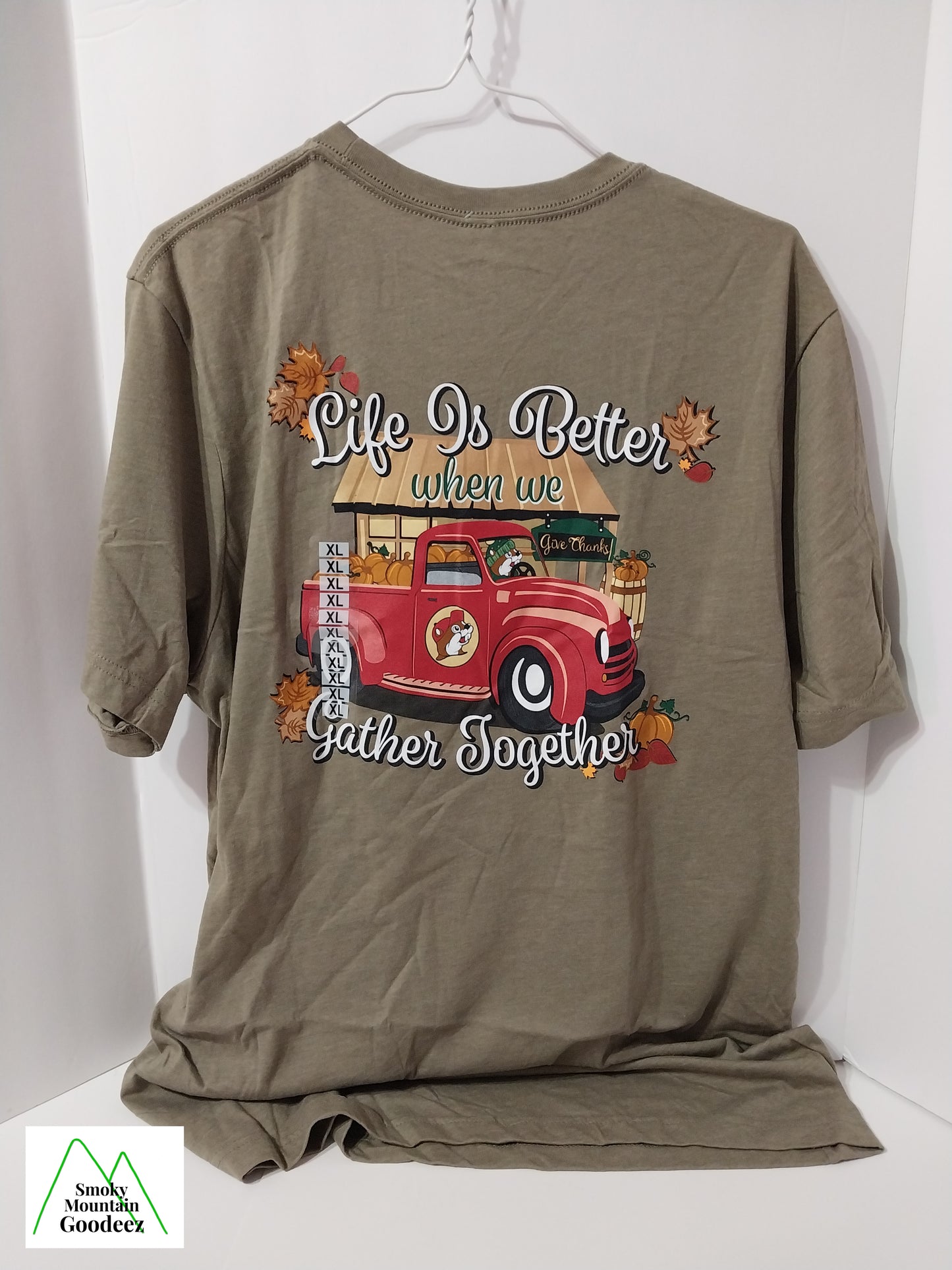 Buc-ee's Limited Edition Thanksgiving 2023 Gather Together T-shirt