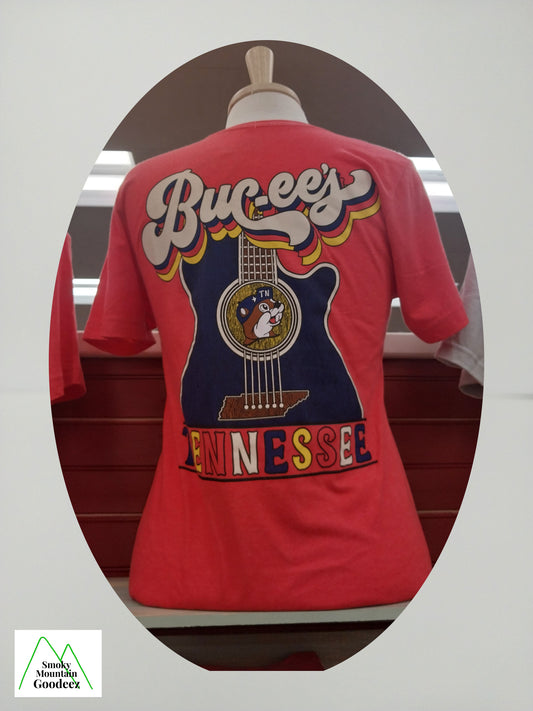 Buc-ee's Tennessee Guitar Shirt