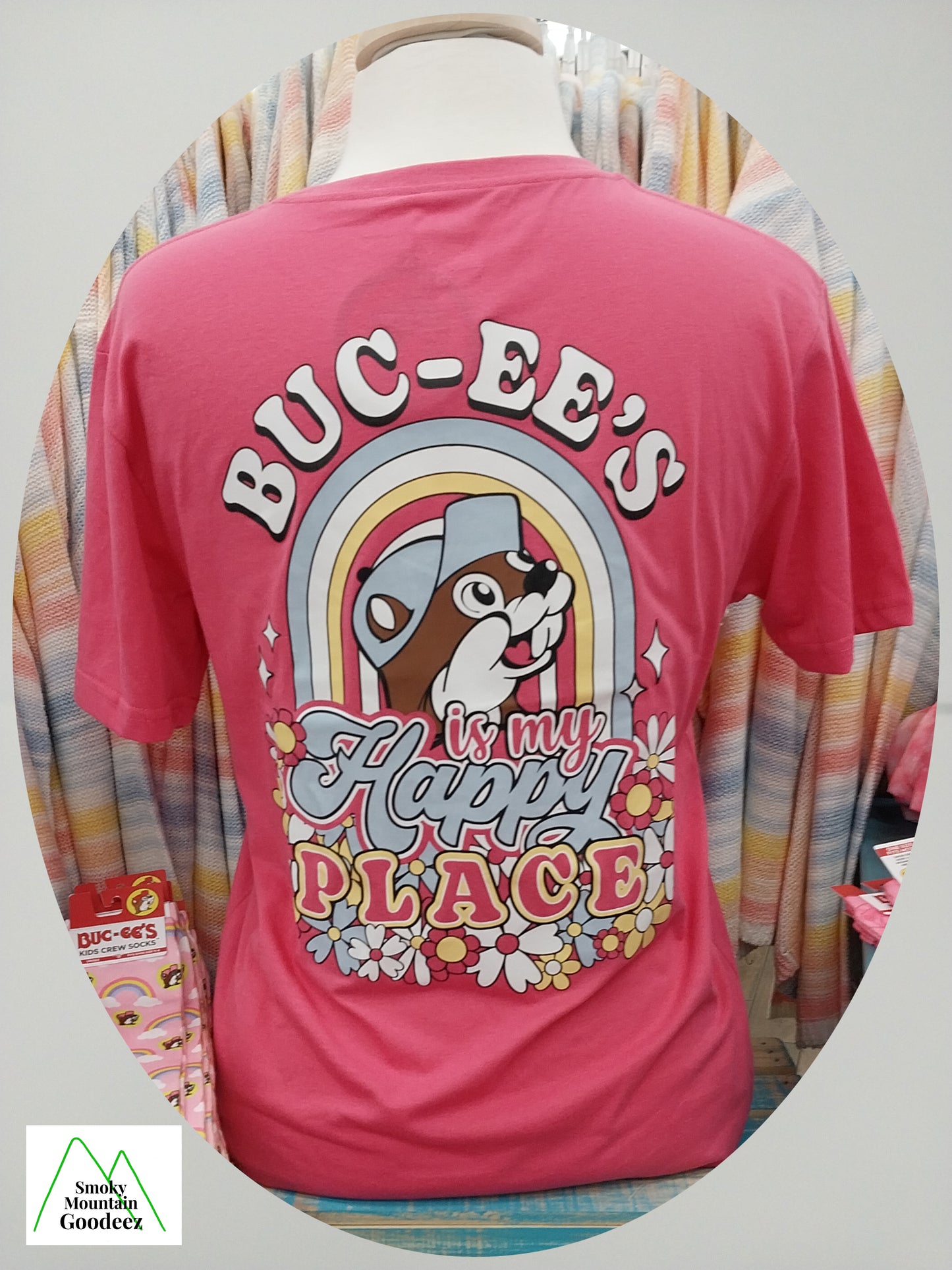 Buc-ee's "Buc-ee's Is My Happy Place" T-shirt