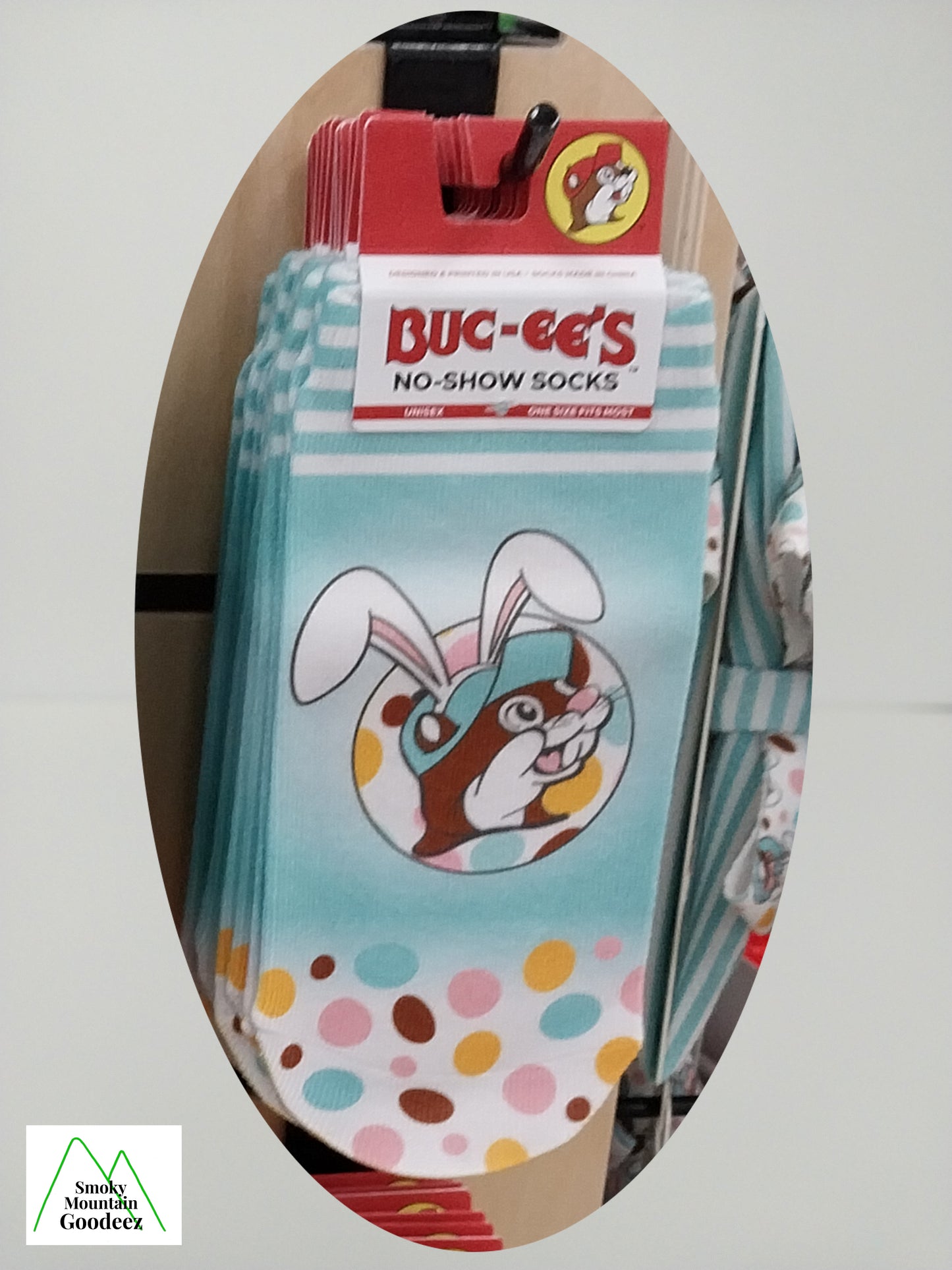 Buc-ee's Limited Edition Easter No Show Socks