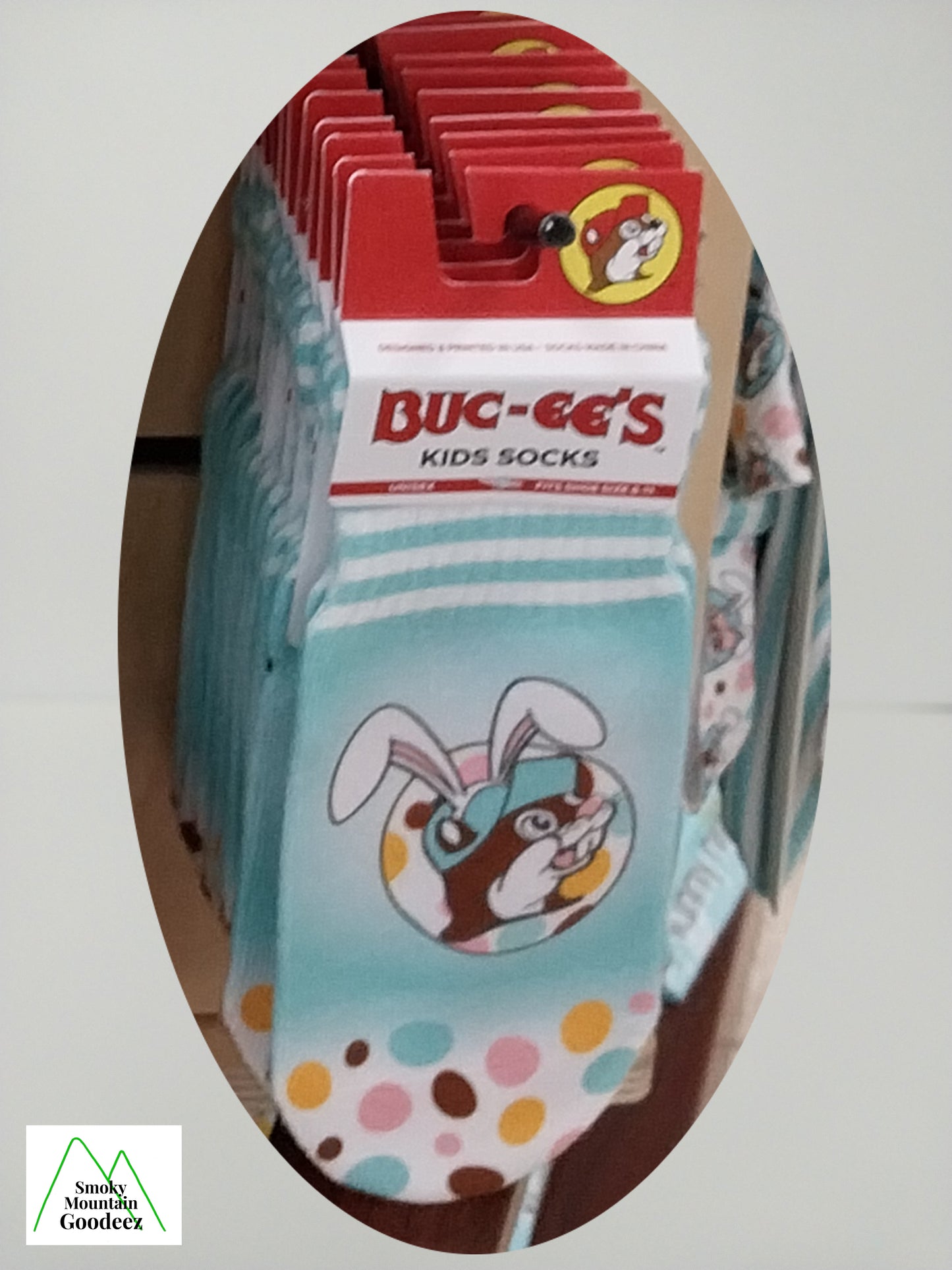 Buc-ee's Limited Edition Easter Kids Ankle Socks