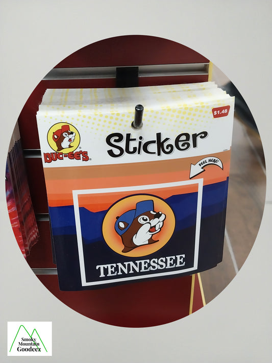 Buc-ee the Beaver Tennessee Sticker