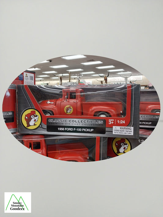 Buc-ee's Famous Scale Die-Cast Model 1956 Ford F-100 Pickup Truck