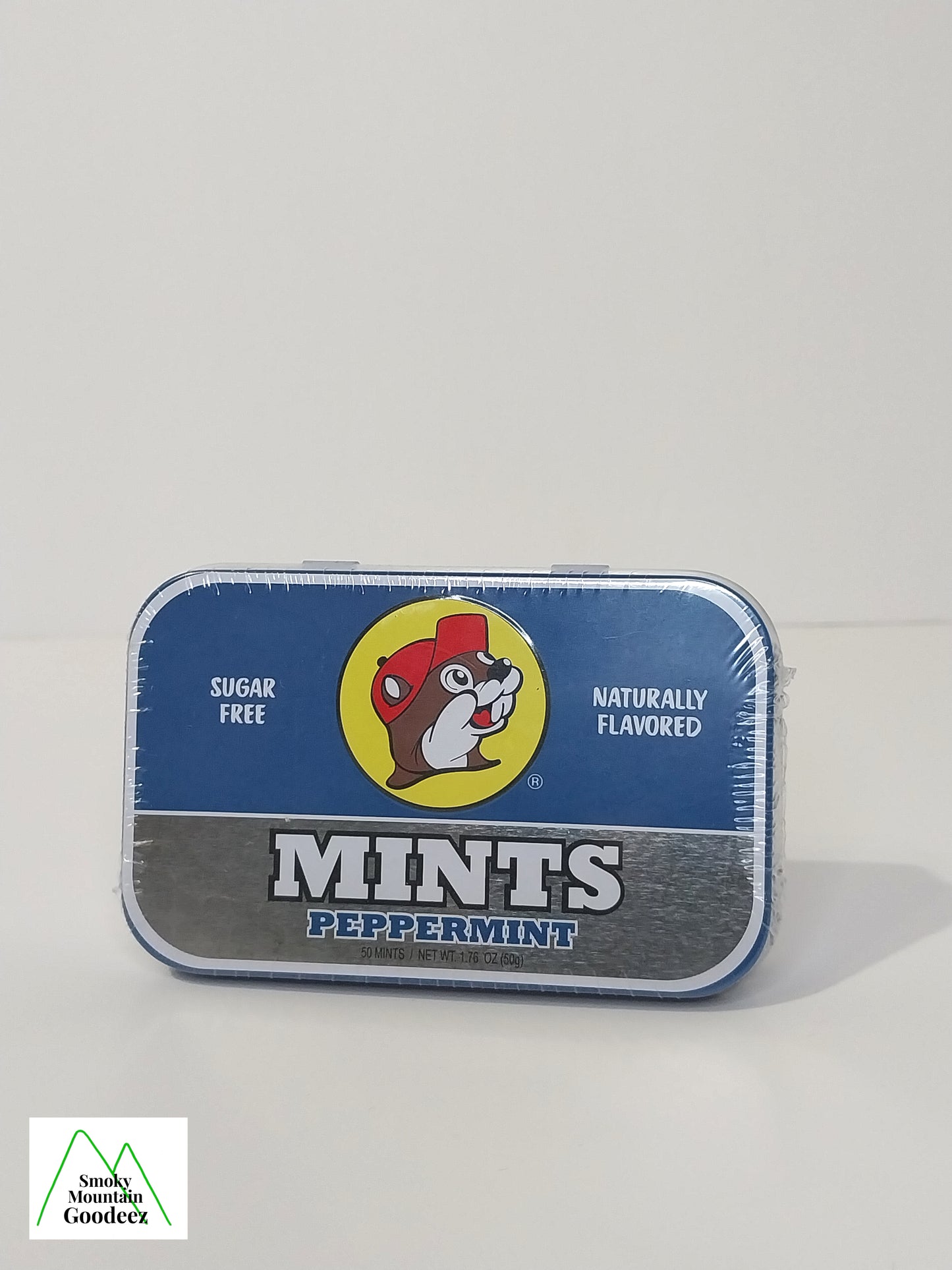 Buc-ee's Tin of All Natural Peppermint Mints – Smoky Mountain Goodeez