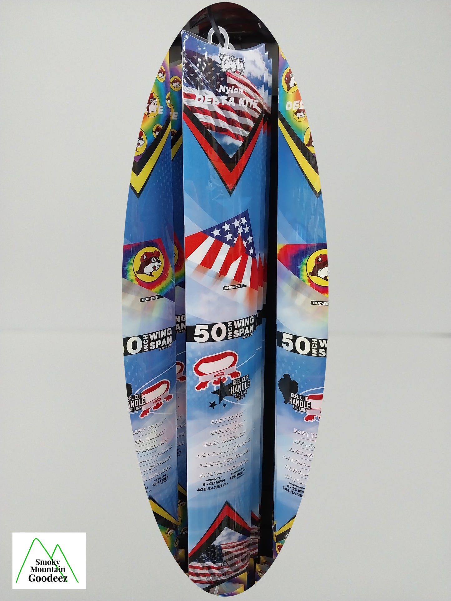 Buc-ee's Delta Nylon Kite - In 3 Different Styles