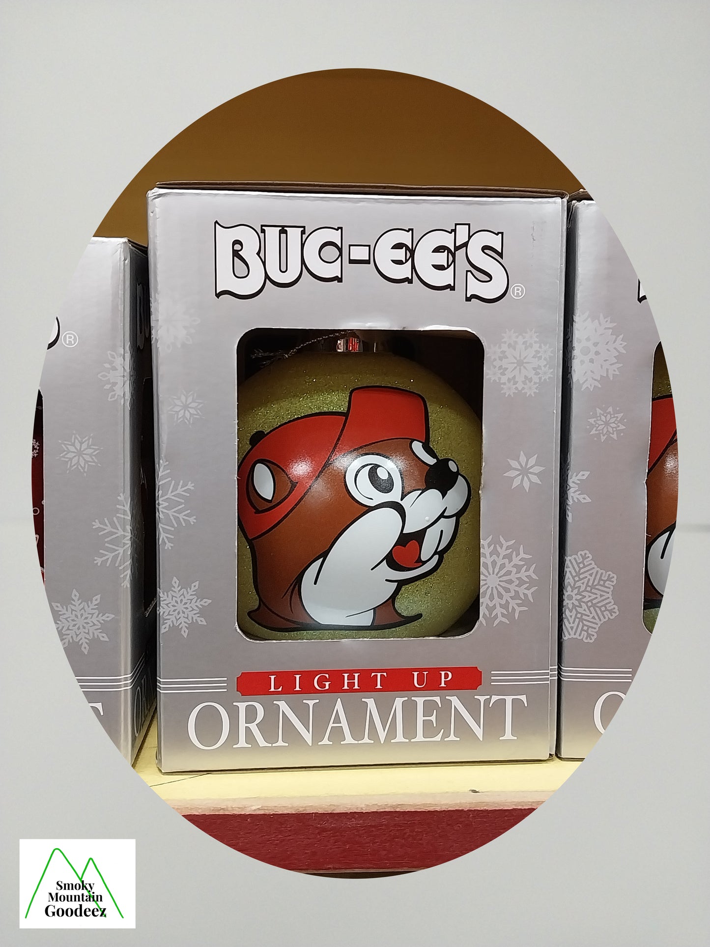 Buc-ee's Light Up Christmas Ornament A - 2 Different Styles for 2023