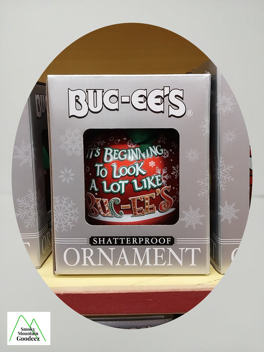 Buc-ee's Christmas Ornament D -  In 4 Different Styles for 2023