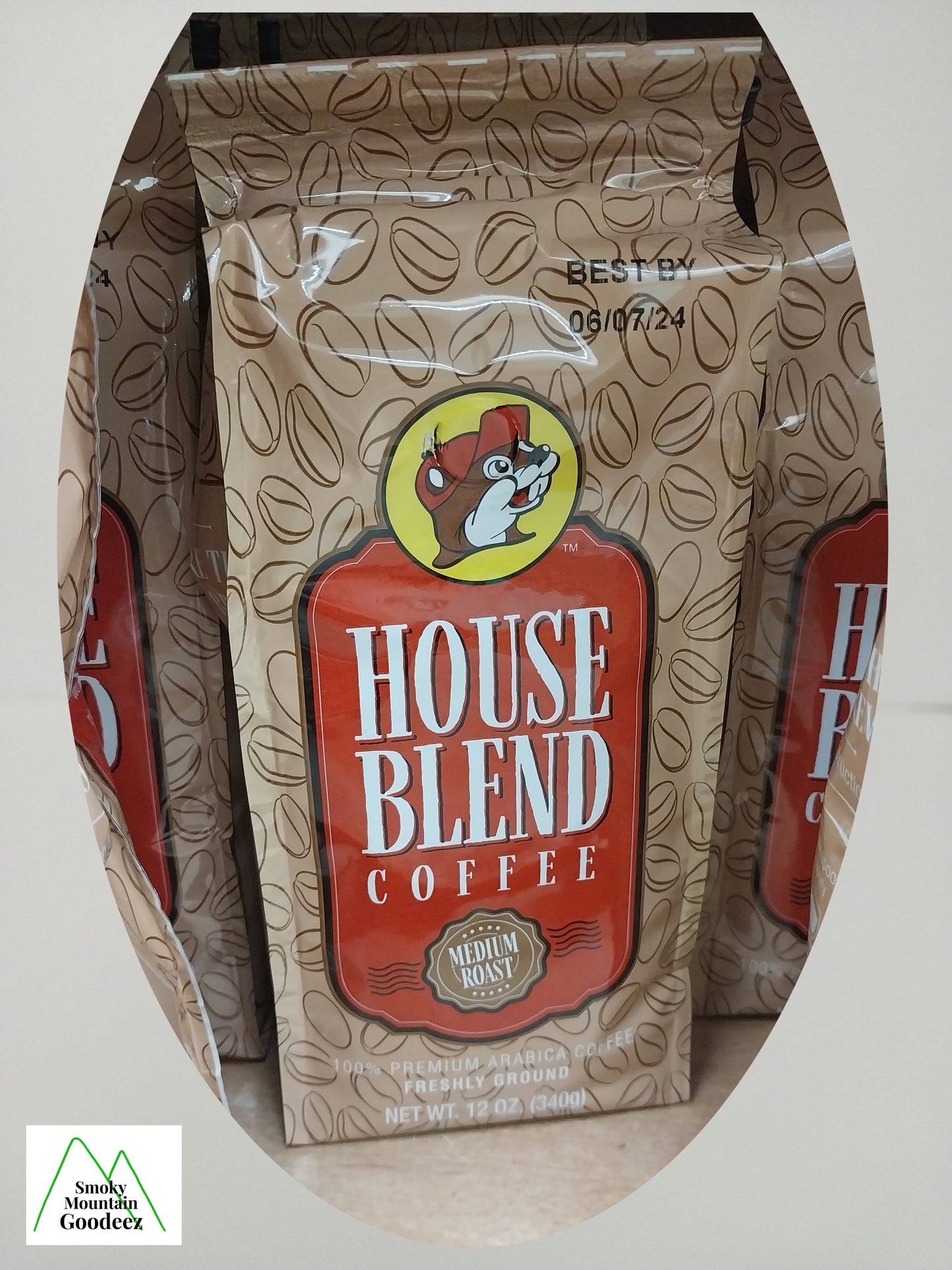 Buc-ee's House Blend Coffee Medium Roast Bag or Cups