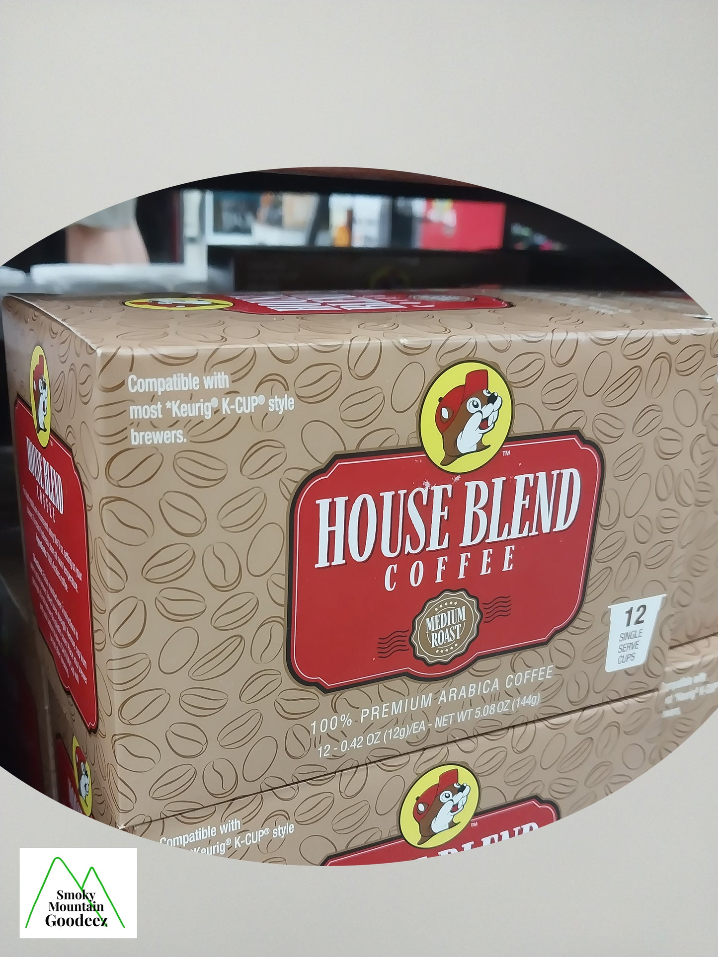 Buc-ee's House Blend Coffee Medium Roast Bag or Cups